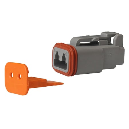 Pacer Group Pacer Deutsch DT Plug Wedge Lock Kit - 2 Position - 10 Pack TDT06-2S-10